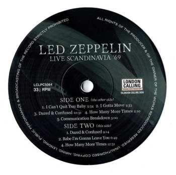 LP Led Zeppelin: Live Scandinavia '69 LTD | NUM | CLR