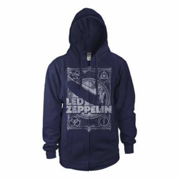 Merch Led Zeppelin: Cipzáras felső Vintage Print Lz1
