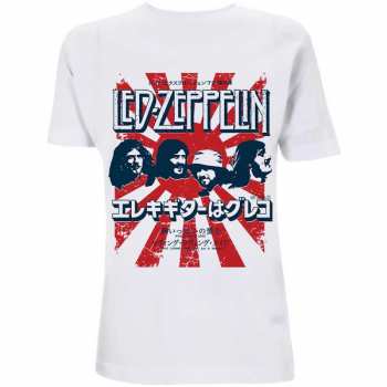 Merch Led Zeppelin: Póló Japanese Burst 