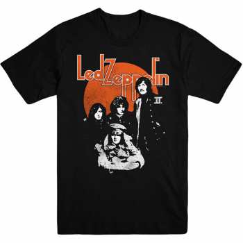 Merch Led Zeppelin: Póló Orange Circle 