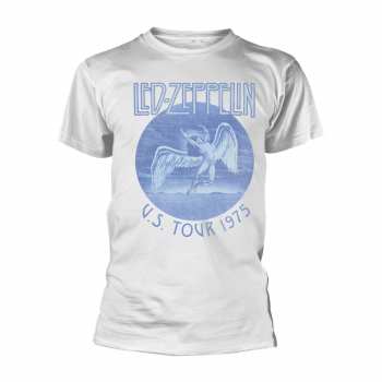 Merch Led Zeppelin: Póló Tour 75 Blue Wash
