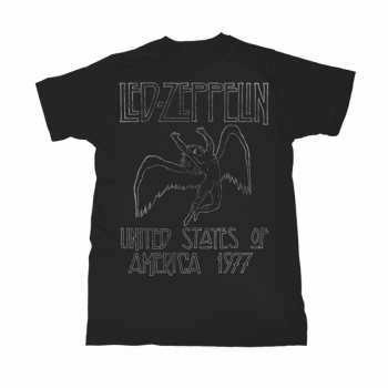 Merch Led Zeppelin: Póló Usa 1977