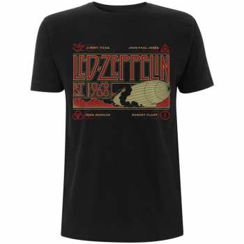 Merch Led Zeppelin: Póló Zeppelin & Smoke 