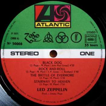 LP Led Zeppelin: Untitled