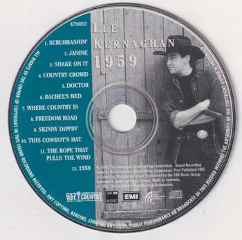 CD Lee Kernaghan: 1959
