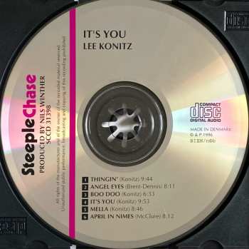 CD Lee Konitz: It's You