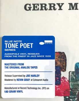 LP Gerry Mulligan Quartet: Lee Konitz Plays With The Gerry Mulligan Quartet
