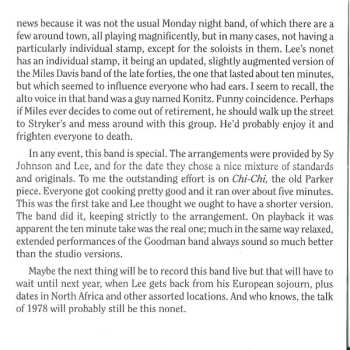 CD Lee Konitz Nonet: The Lee Konitz Nonet