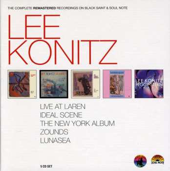 5CD/Dobozkészlet Lee Konitz: The Complete Remastered Recordings On Black Saint & Soul Note