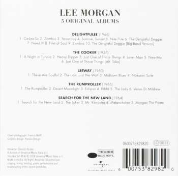 5CD/Dobozkészlet Lee Morgan: 5 Original Albums