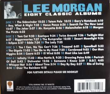 4CD/Dobozkészlet Lee Morgan: Eight Classic Albums