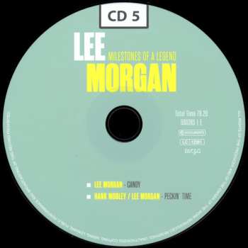 10CD/Dobozkészlet Lee Morgan: Milestones Of A Legend