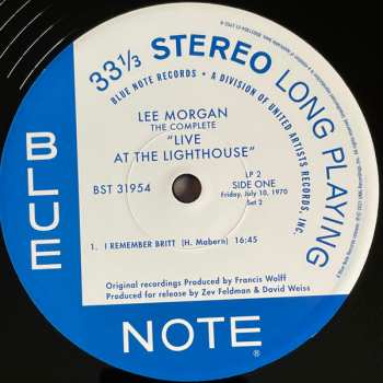12LP/Dobozkészlet Lee Morgan: The Complete Live At The Lighthouse (Hermosa Beach, California) LTD | NUM
