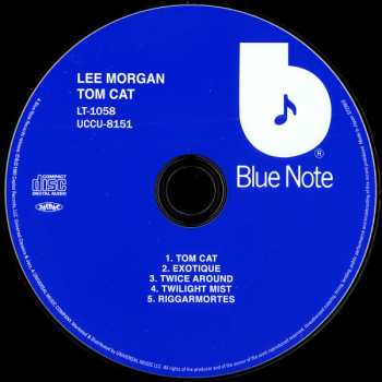 CD Lee Morgan: Tom Cat LTD