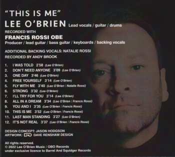 CD Lee O'Brien: This Is Me DIGI