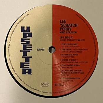 4LP/4CD/Dobozkészlet Lee Perry: King Scratch (Musical Masterpieces From The Upsetter Ark-ive)  DLX