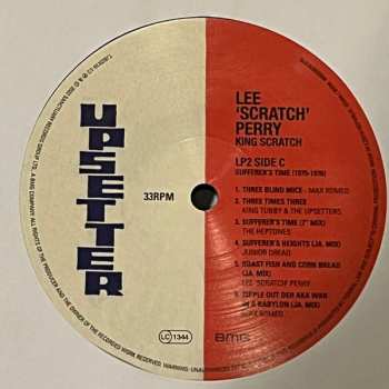 4LP/4CD/Dobozkészlet Lee Perry: King Scratch (Musical Masterpieces From The Upsetter Ark-ive)  DLX