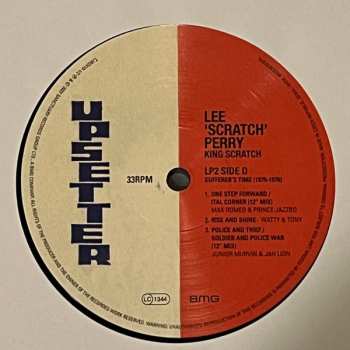 4LP/4CD/Dobozkészlet Lee Perry: King Scratch (Musical Masterpieces From The Upsetter Ark-ive)  DLX