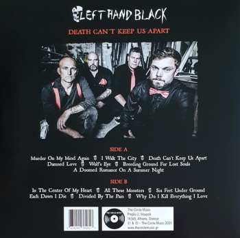 LP Left Hand Black: Death Can't Keep Us Apart CLR | LTD