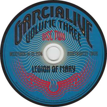 3CD Legion Of Mary: GarciaLive Volume Three (December 14-15, 1974 Northwest Tour)