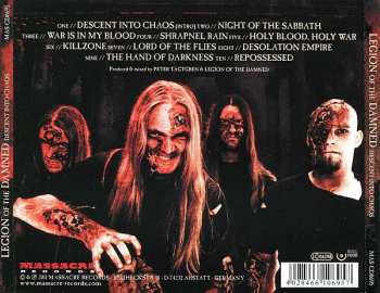 CD Legion Of The Damned: Descent Into Chaos