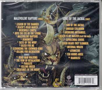 2CD Legion Of The Damned: Malevolent Rapture / Sons Of The Jackal LTD