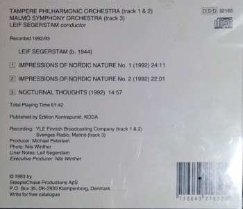 CD Tampere Philharmonic Orchestra: Impressions of Nordic Nature No. 1 & 2, Nocturnal Thoughts