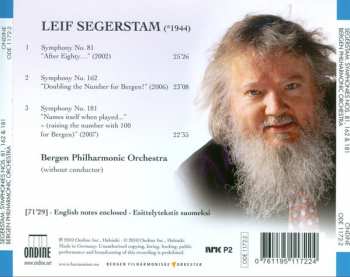 CD Bergen Filharmoniske Orkester: Symphonies Nos. 81, 162 & 181