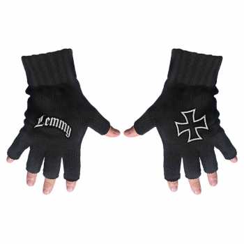 Merch Lemmy: Kesztyű Logo Lemmy & Iron Cross