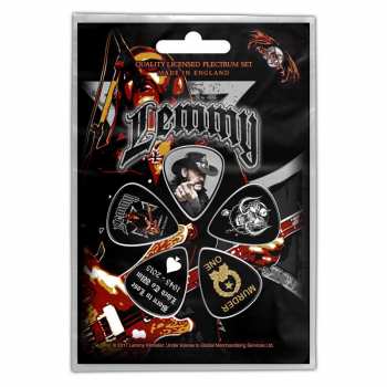 Merch Lemmy: Gitár pengető készlet Stone Death Forever 