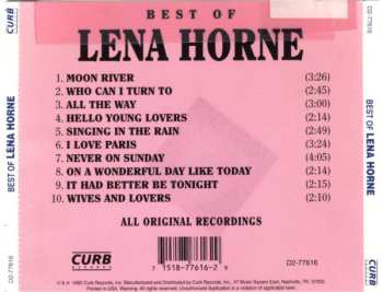 CD Lena Horne: Best Of Lena Horne