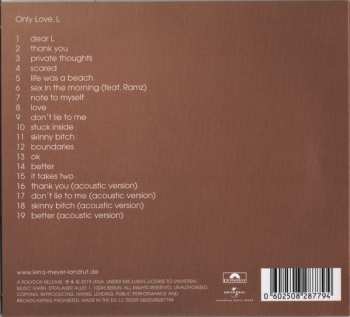 CD Lena Meyer-Landrut: Only Love, L (More Love Edition) DIGI | DIGI