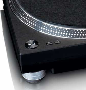 Audiotechnika Lenco L-3809BK - gramofon s přímým náhonem
