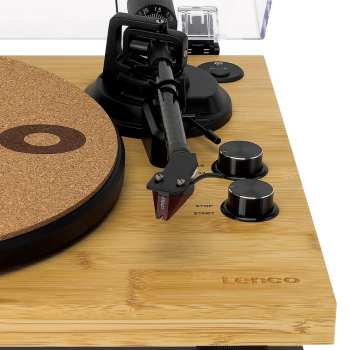 Audiotechnika Lenco LBT-335BA Dřevo + Ortofon 2M Red