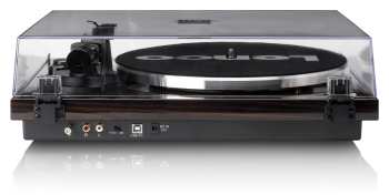 Audiotechnika Lenco LBT-345WA Ořech + Ortofon 2m Red