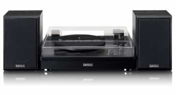 Audiotechnika Lenco LS-101BK  gramofon se samostatnými reproduktory a BT