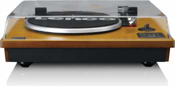 Audiotechnika Lenco LS-55 gramofon s Bluetooth, USB a vestavěnými reproduktory Wood