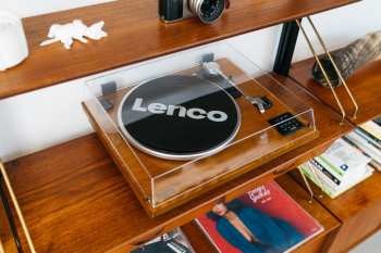 Audiotechnika Lenco LS-55 gramofon s Bluetooth, USB a vestavěnými reproduktory Wood