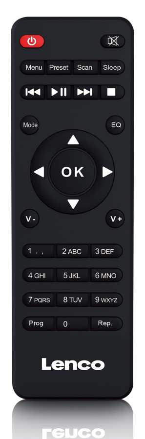 Audiotechnika Lenco MC-250BK