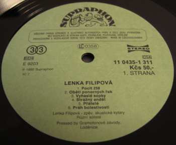 LP Lenka Filipová: Pocit 258