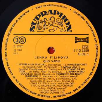 LP Lenka Filipová: Quo Vadis