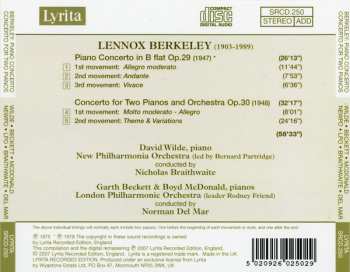 CD New Philharmonia Orchestra: Piano Concerto In B Flat - Concerto For Two Pianos