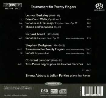 SACD Stephen Dodgson: Tournament For Twenty Fingers
