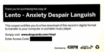 LP Lento: Anxiety Despair Languish LTD