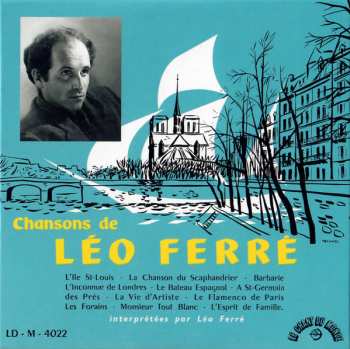 14CD/Dobozkészlet Léo Ferré: La Vie Moderne 1944-1959 Intégrale