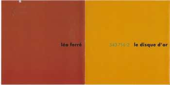 CD Léo Ferré: Le Disque D'Or