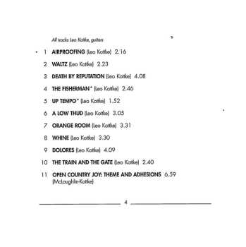 CD Leo Kottke: Instrumentals: The Best Of The Chrysalis Years