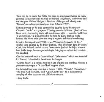 CD Leo Kottke: Instrumentals: The Best Of The Chrysalis Years