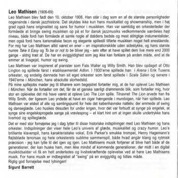 CD Leo Mathisen: Greatest Hits, Original Recordings 1941-1944