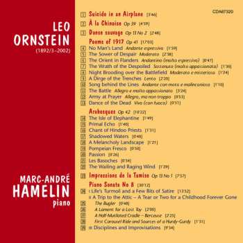 CD Marc-André Hamelin: Suicide In An Airplane, Danse Sauvage, Sonata 8 And Other Piano Music